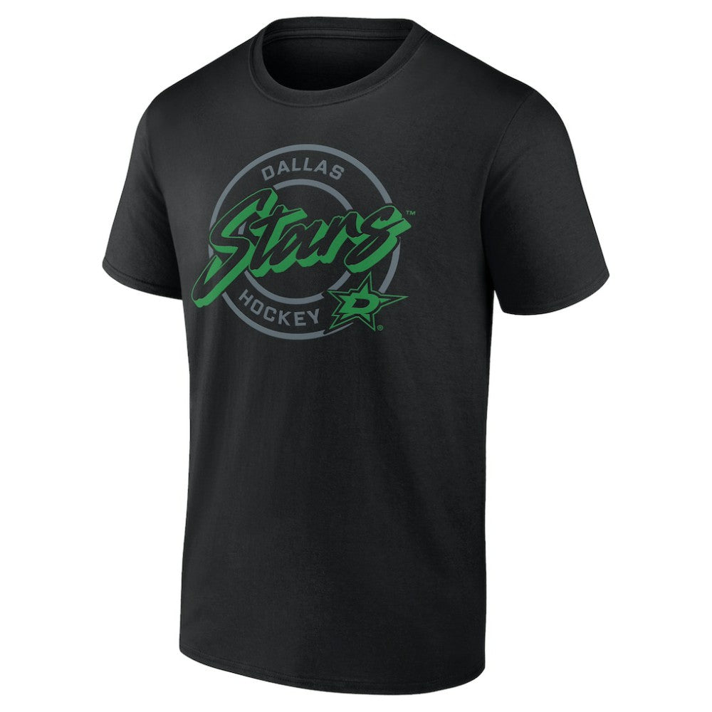 Dallas Stars Colorblock Puck T-Shirt -  NHL T-shirts