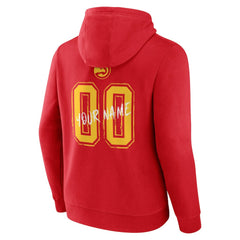 Red Atlanta Hawks Hustle Custom Pullover Hoodie | NBA