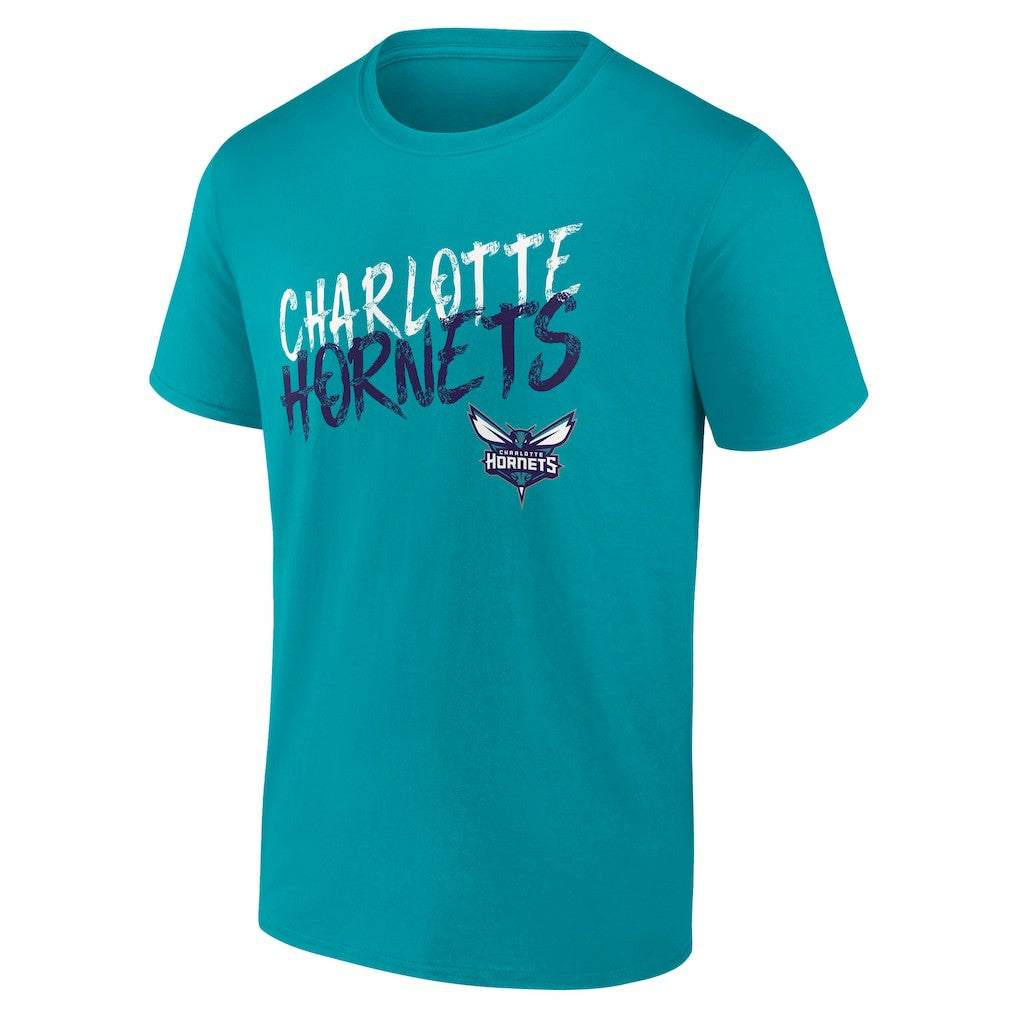 Teal Charlotte Hornets Hustle Custom T-Shirt | NBA