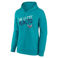 Teal Charlotte Hornets Women's Hustle Custom Pullover Hoodie | NBA