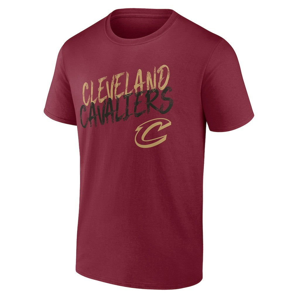 Wine Cleveland Cavaliers Hustle Custom T-Shirt sale | NBA