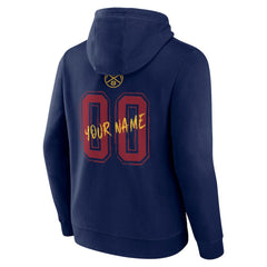 Navy Denver Nuggets Hustle Custom Pullover Hoodie sale | NBA