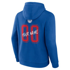 Blue Detroit Pistons Hustle Custom Pullover Hoodie sale | NBA