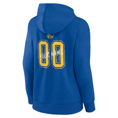Royal Golden State Warriors Women's Hustle Custom Pullover Hoodie sale | NBA