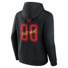 Black Atlanta Hawks Hustle Custom Pullover Hoodie | NBA