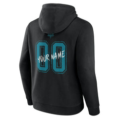 Black Charlotte Hornets Hustle Custom Pullover Hoodie | NBA