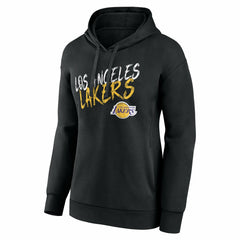 Black Los Angeles Lakers Women's Hustle Custom Pullover Hoodie | NBA