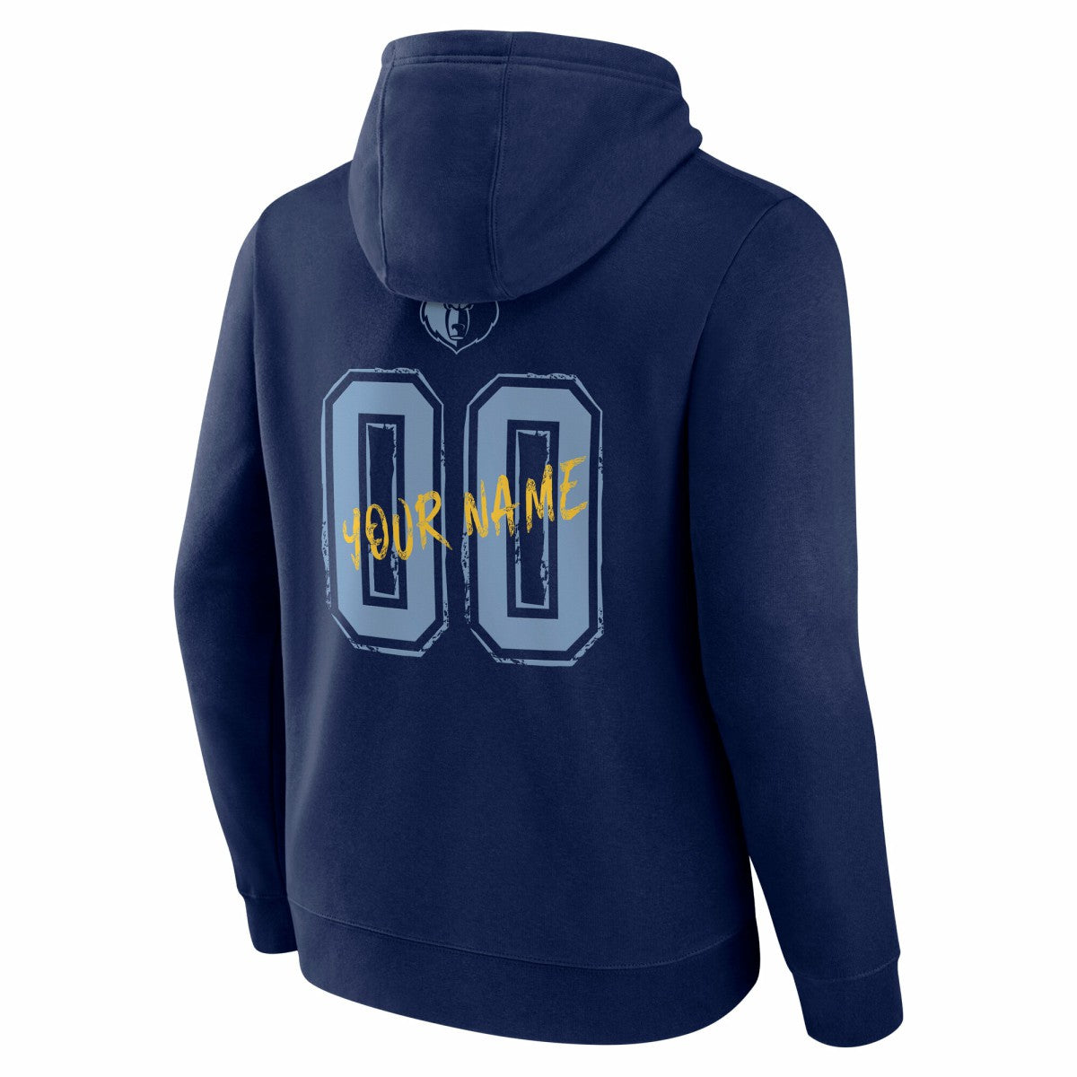 Navy Memphis Grizzlies Hustle Custom Pullover Hoodie | NBA