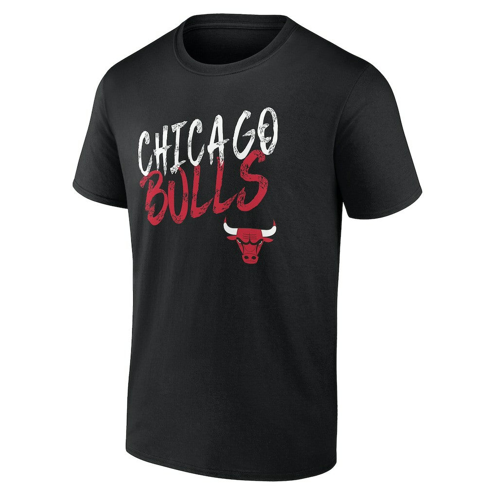 Black Chicago Bulls Hustle Custom T-Shirt sale | NBA