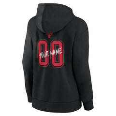 Black Chicago Bulls Women's Hustle Custom Pullover Hoodie sale | NBA