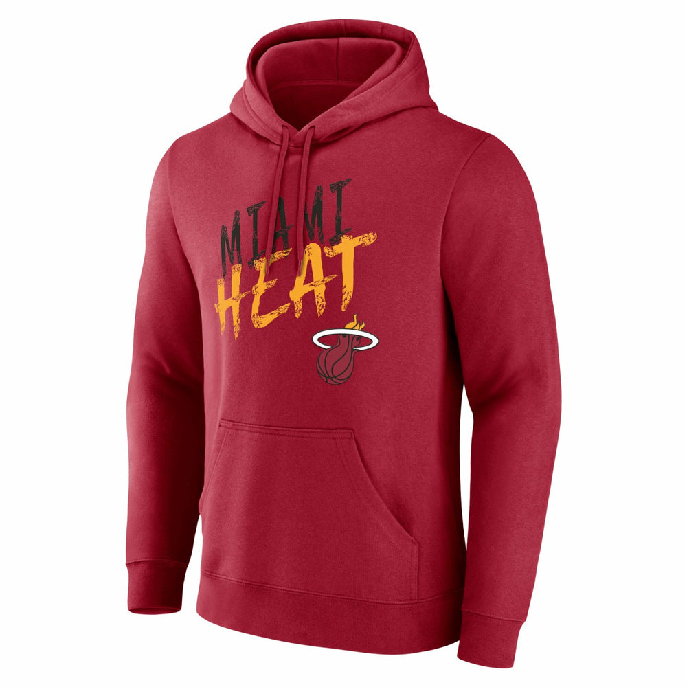Red Miami Heat Hustle Custom Pullover Hoodie | NBA