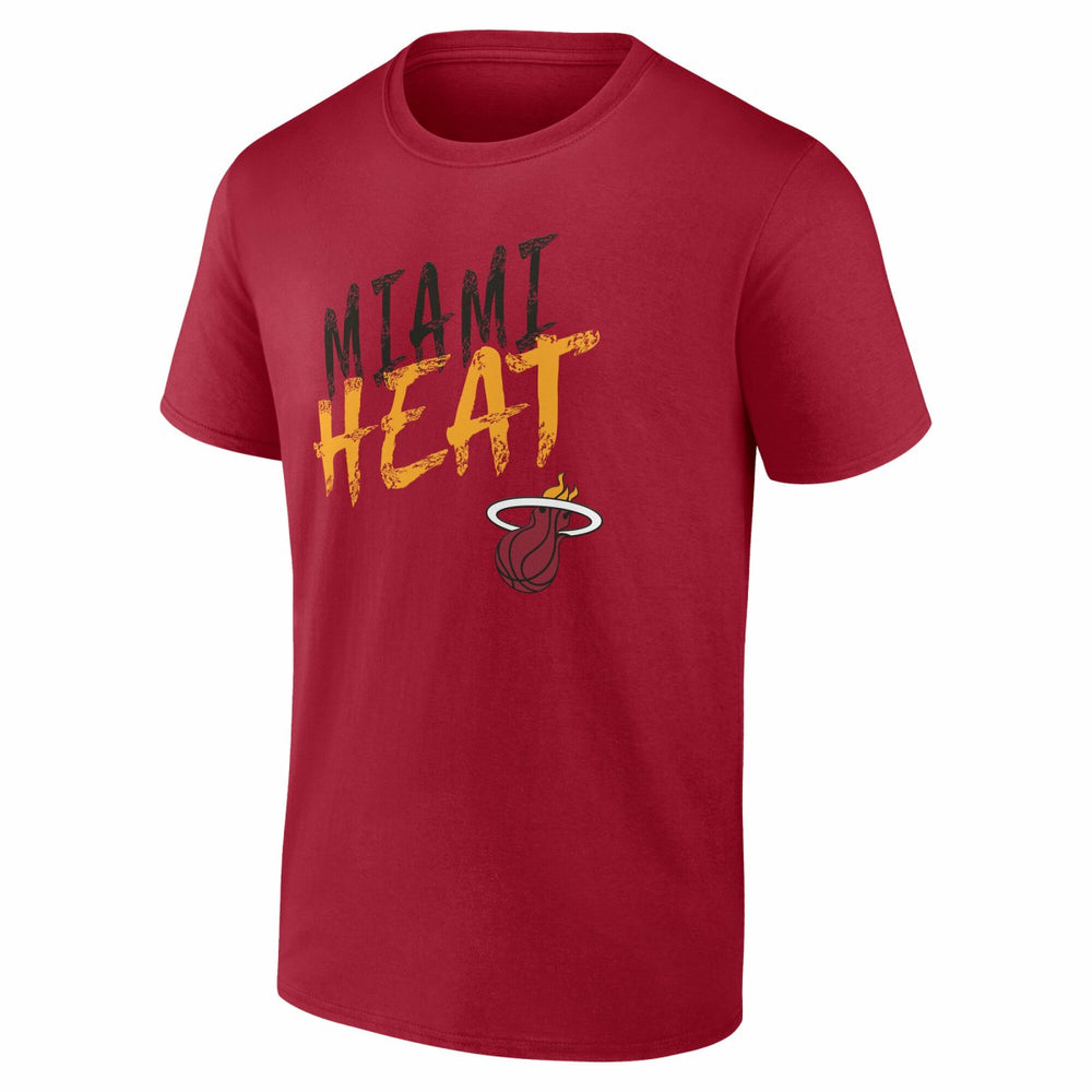 Red Miami Heat Hustle Custom T-Shirt | NBA