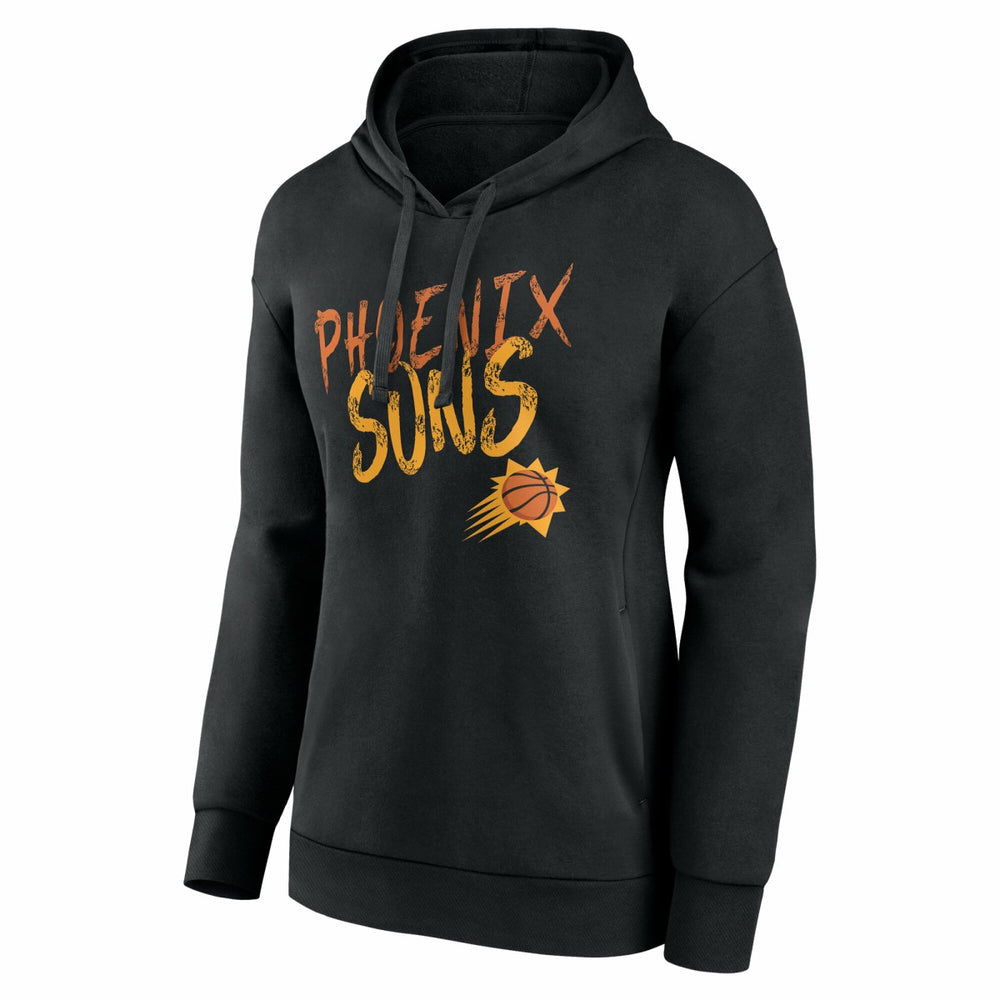 Black Phoenix Suns Women's Hustle Custom Pullover Hoodie | NBA