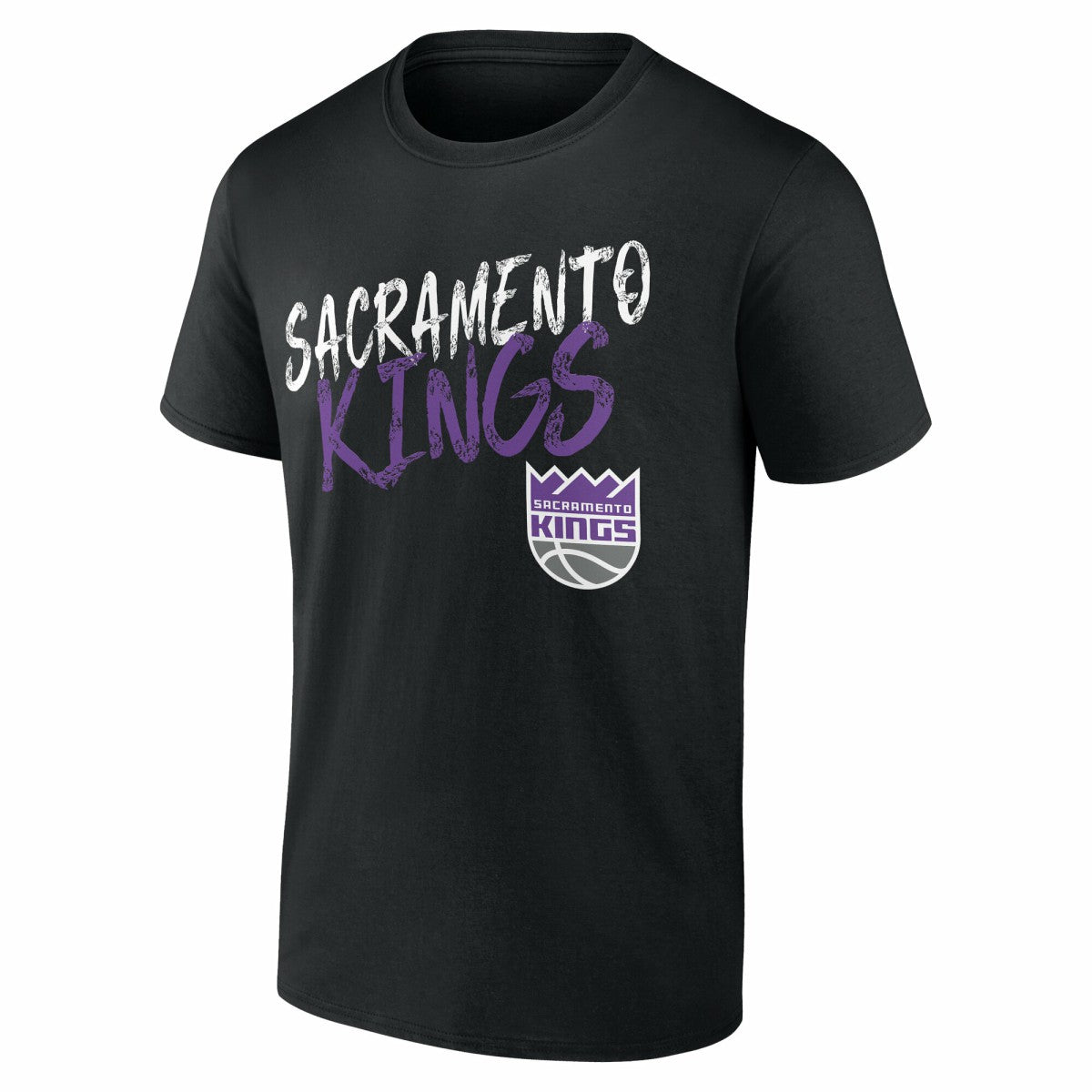 Black Sacramento Kings Hustle Custom T-Shirt | NBA