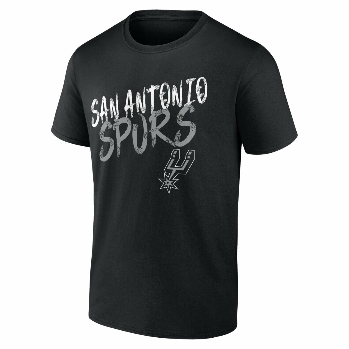 Black San Antonio Spurs Hustle Custom T-Shirt | NBA