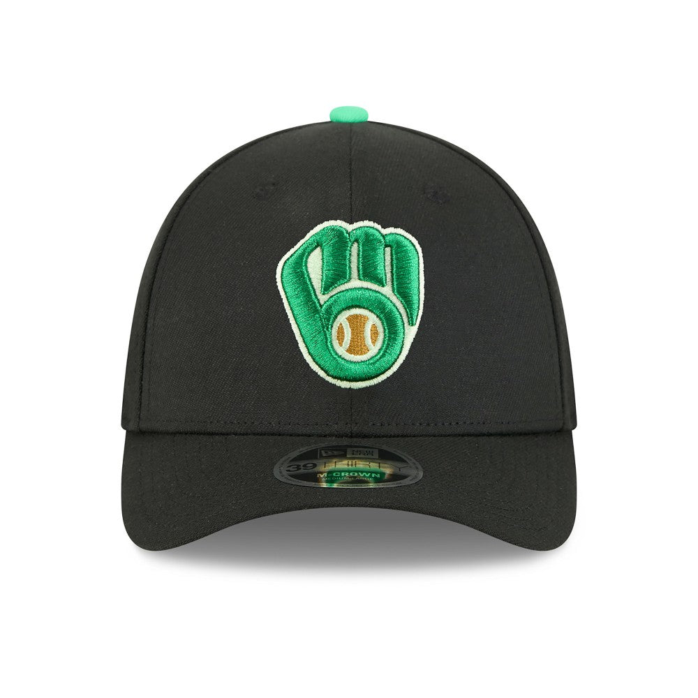 Milwaukee Brewers New Era 2026 St. Patrick's Day 39THIRTY Flex Hat - MLB Hats
