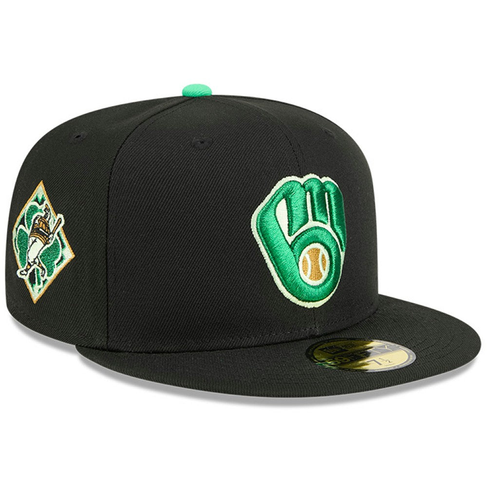 Milwaukee Brewers New Era 2026 St. Patrick's Day 59FIFTY Fitted Hat - MLB Hats