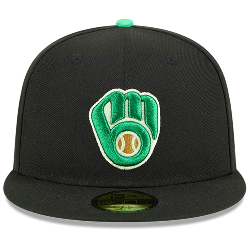 Milwaukee Brewers New Era 2026 St. Patrick's Day 59FIFTY Fitted Hat - MLB Hats