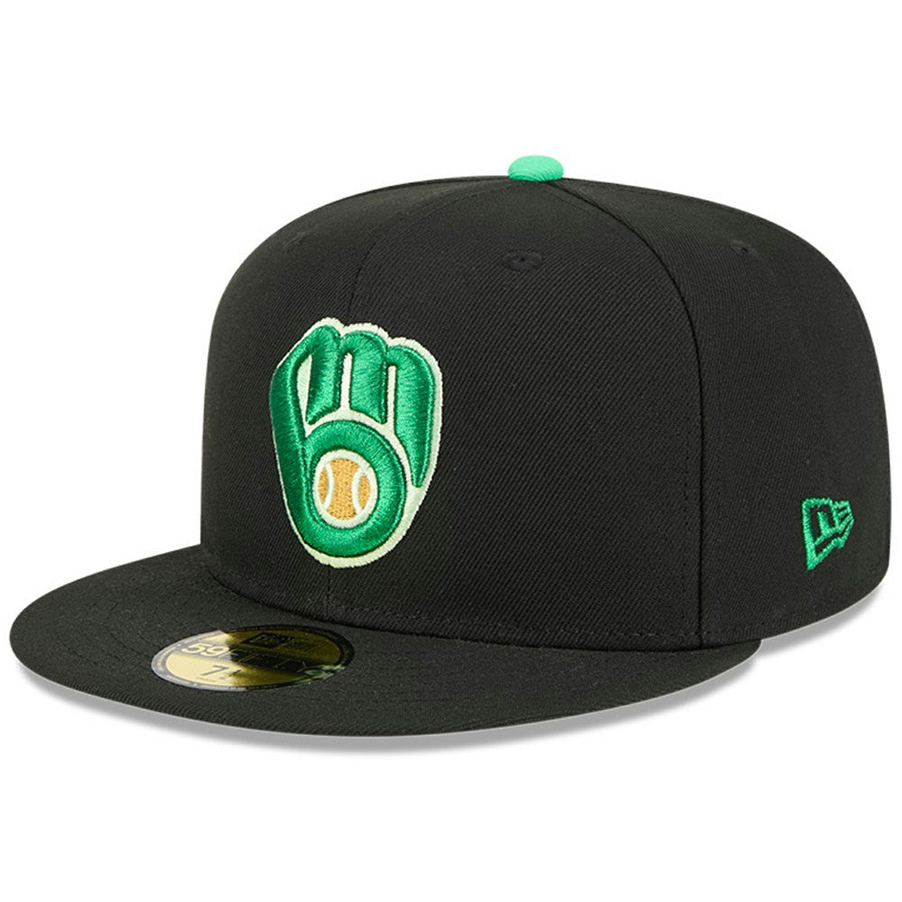 Milwaukee Brewers New Era 2026 St. Patrick's Day 59FIFTY Fitted Hat - MLB Hats