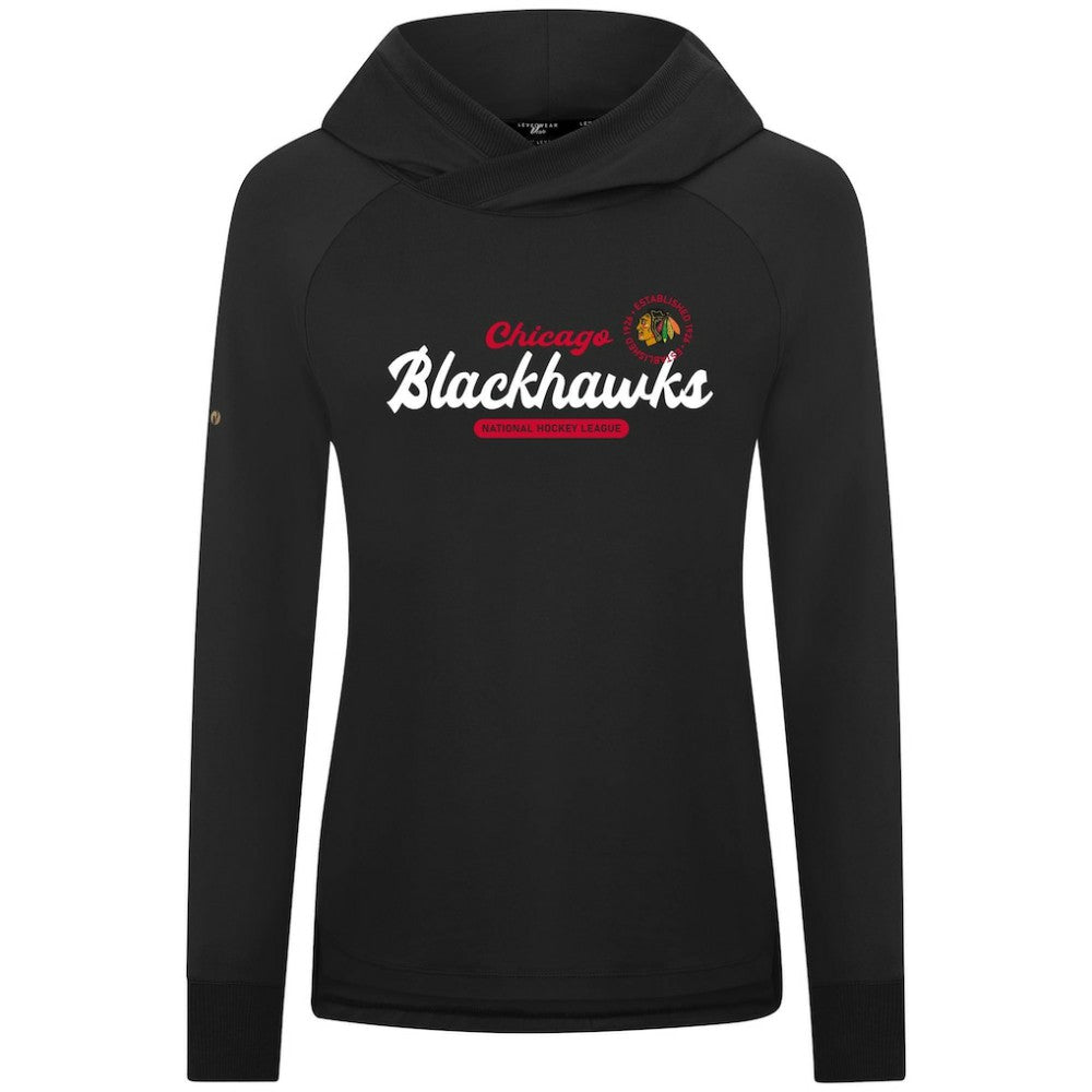 Chicago Blackhawks Levelwear Women's Slender Monument Raglan Pullover Hoodie -  NHL Hoodies