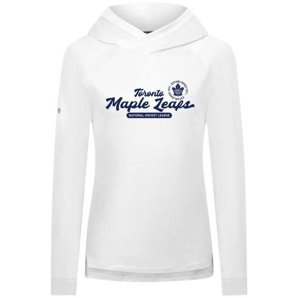 Toronto Maple Leafs Levelwear Women's Slender Monument Raglan Pullover Hoodie -  NHL Hoodies