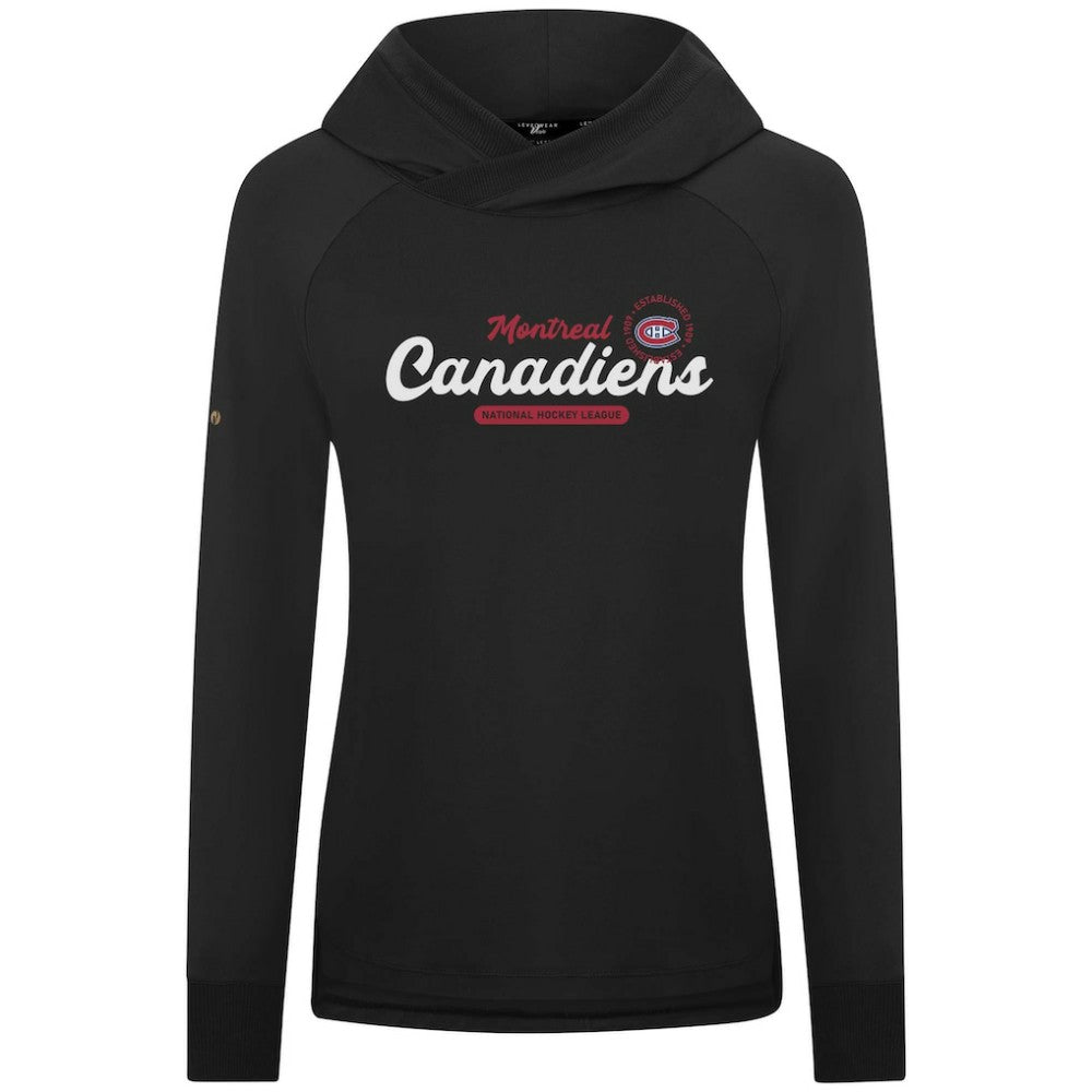 Montreal Canadiens Levelwear Women's Slender Monument Raglan Pullover Hoodie -  NHL Hoodies