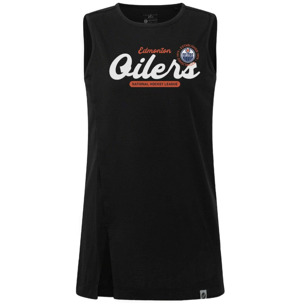 Edmonton Oilers Levelwear Women's Influx Monument Tank Top -  NHL Tank Top