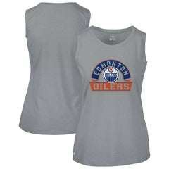 Edmonton Oilers Levelwear Women's Macy Banner Arch Tank Top -  NHL Tank Top