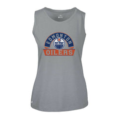 Edmonton Oilers Levelwear Women's Macy Banner Arch Tank Top -  NHL Tank Top