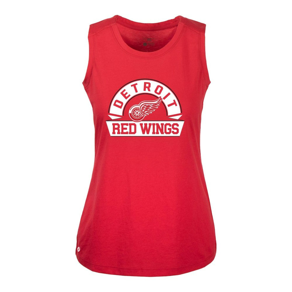 Detroit Red Wings Levelwear Women's Macy Banner Arch Tank Top -  NHL Tank Top