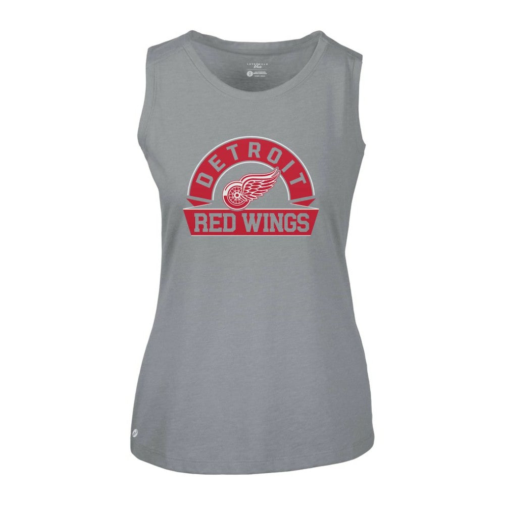 Detroit Red Wings Levelwear Women's Macy Banner Arch Tank Top -  NHL Tank Top