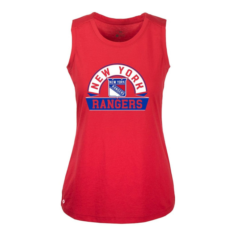 New York Rangers Levelwear Women's Macy Banner Arch Tank Top -  NHL Tank Top