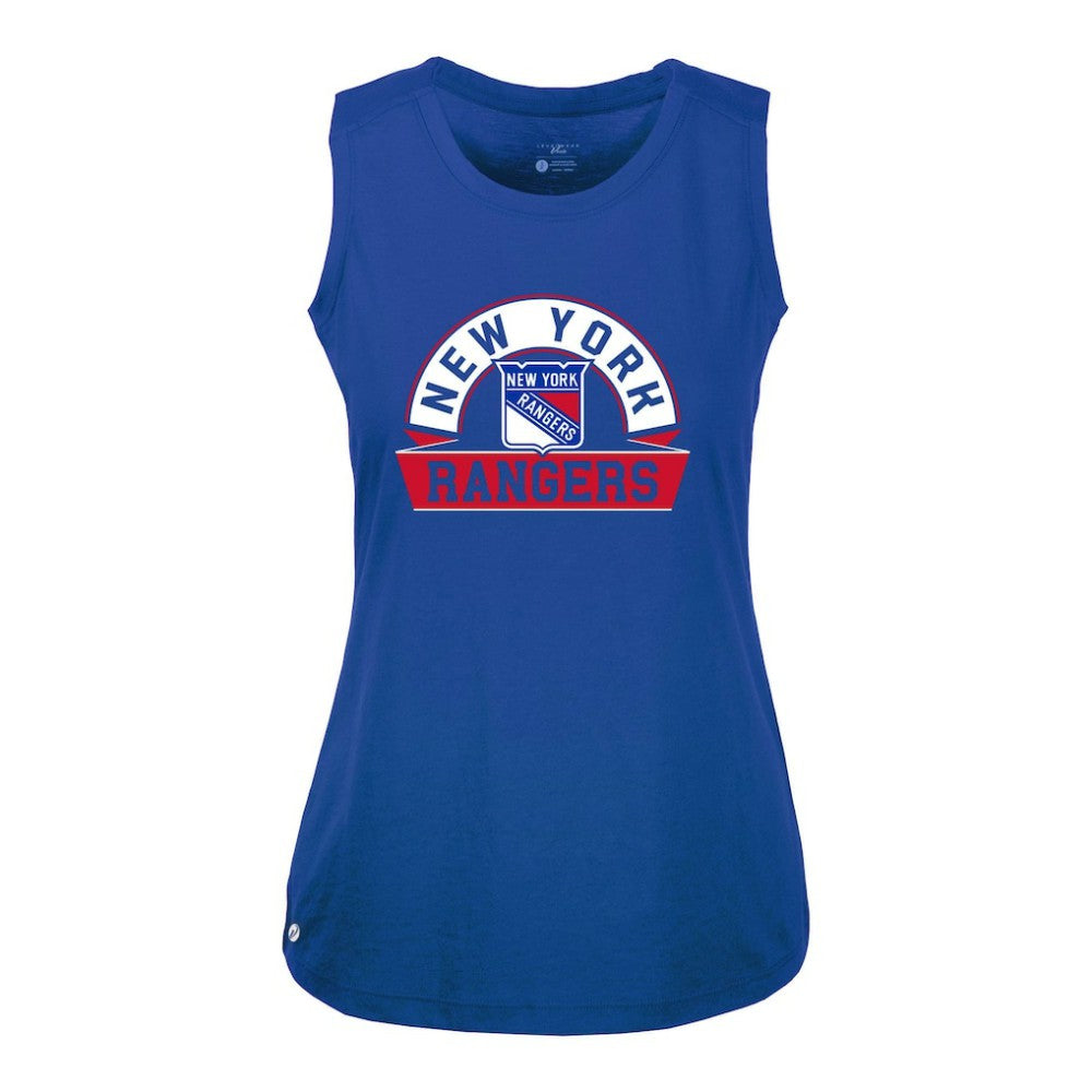 New York Rangers Levelwear Women's Macy Banner Arch Tank Top -  NHL Tank Top