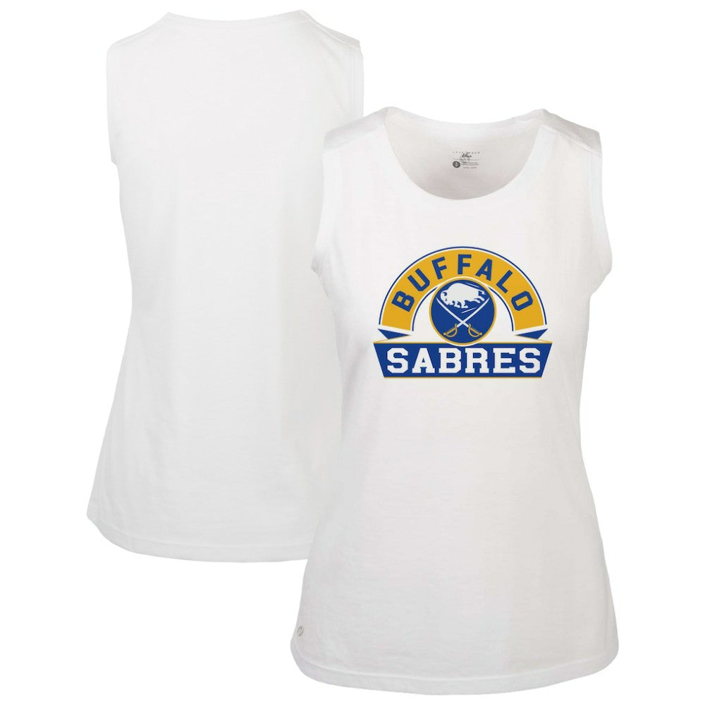 Buffalo Sabres Levelwear Women's Macy Banner Arch Tank Top -  NHL Tank Top