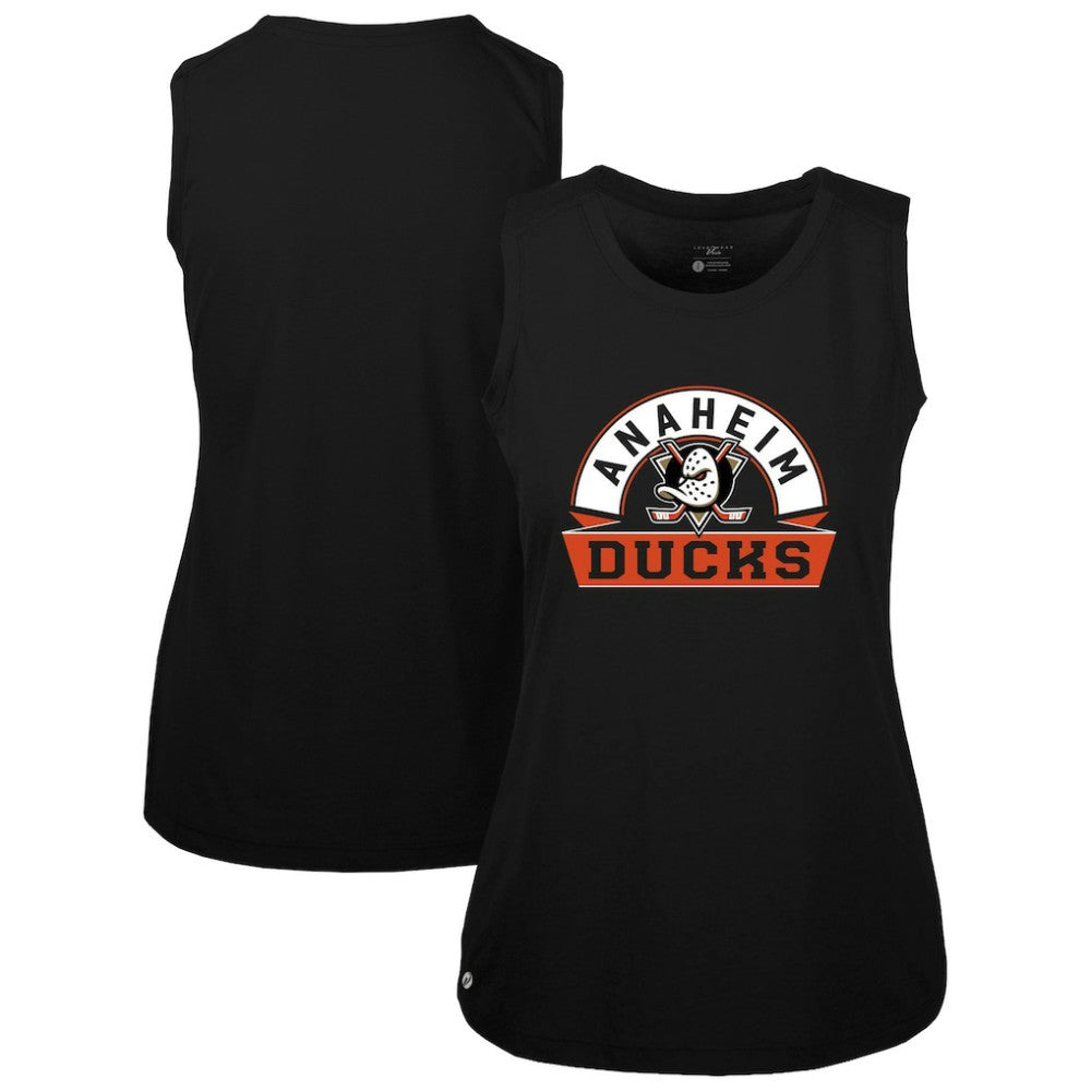 Anaheim Ducks Levelwear Women's Macy Banner Arch Tank Top -  NHL Tank Top
