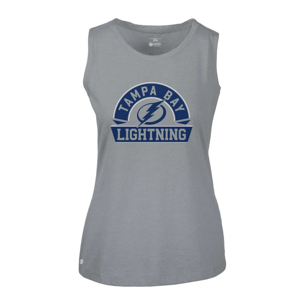 Tampa Bay Lightning Levelwear Women's Macy Banner Arch Tank Top -  NHL Tank Top