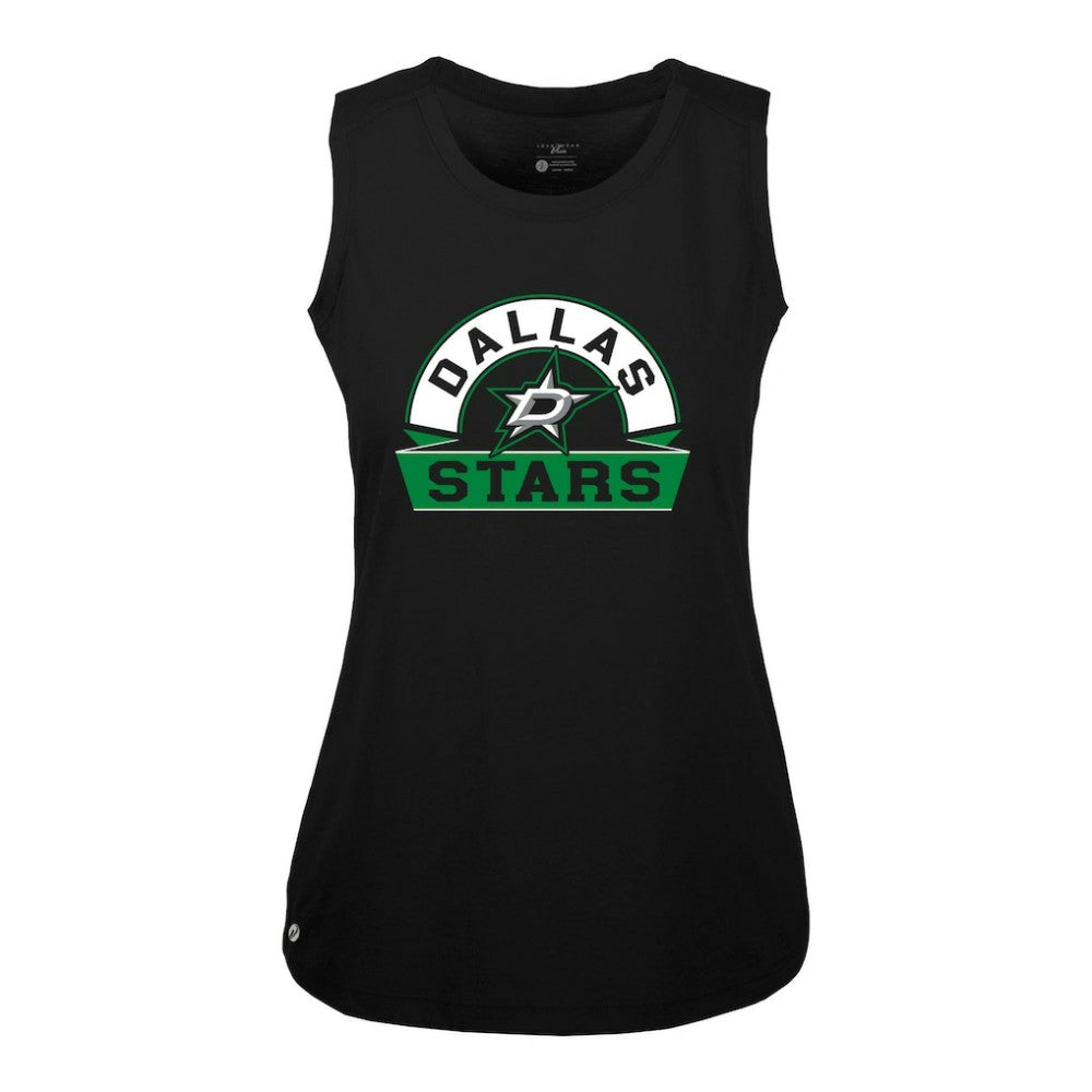 Dallas Stars Levelwear Women's Macy Banner Arch Tank Top -  NHL Tank Top