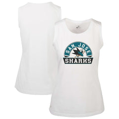 San Jose Sharks Levelwear Women's Macy Banner Arch Tank Top -  NHL Tank Top