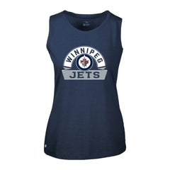 Winnipeg Jets Levelwear Women's Macy Banner Arch Tank Top -  NHL Tank Top