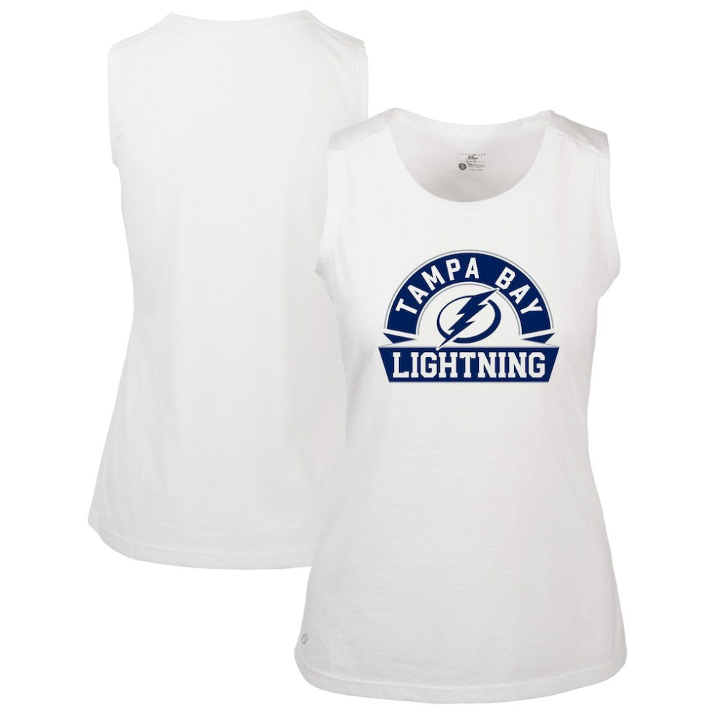 Tampa Bay Lightning Levelwear Women's Macy Banner Arch Tank Top -  NHL Tank Top