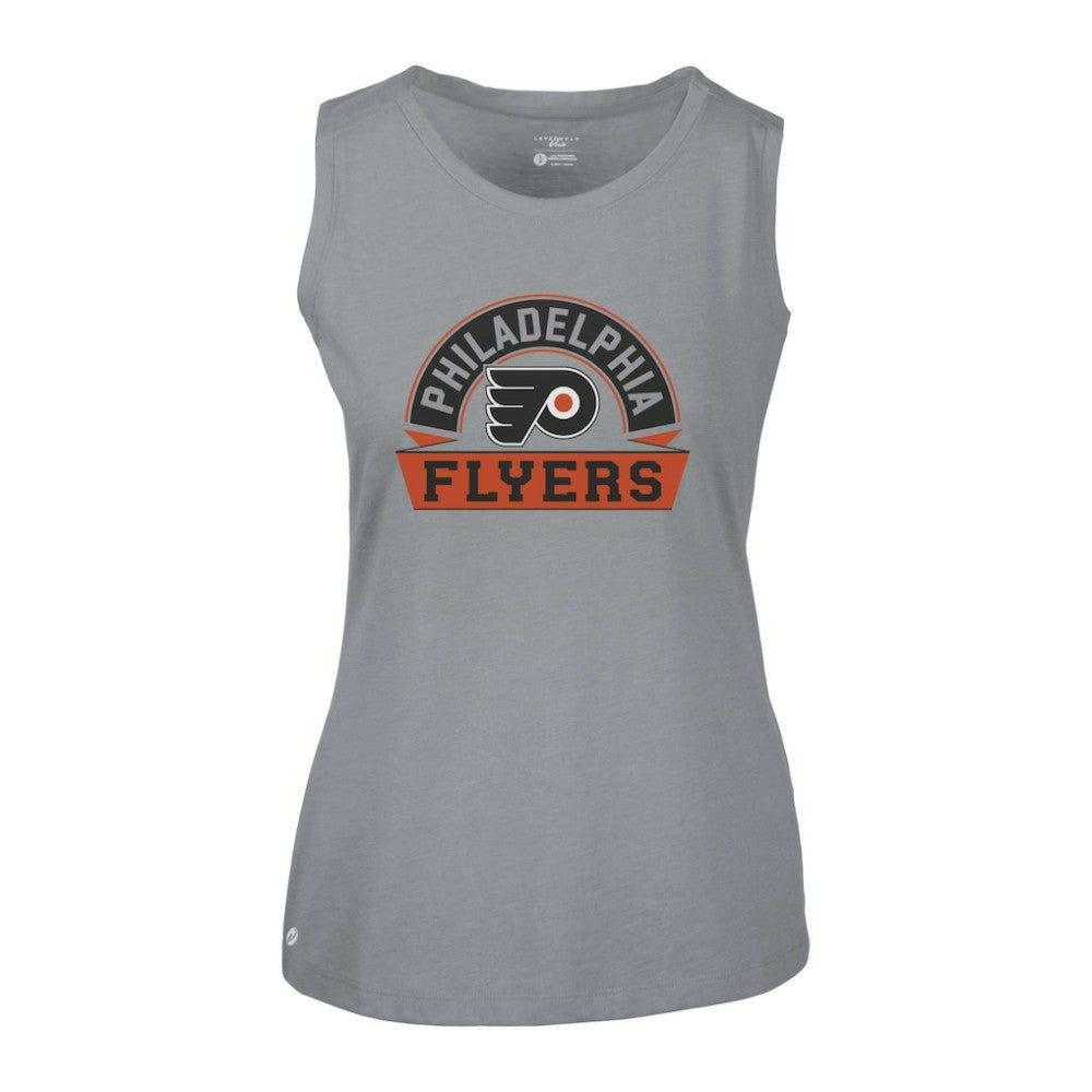 Philadelphia Flyers Levelwear Women's Macy Banner Arch Tank Top -  NHL Tank Top