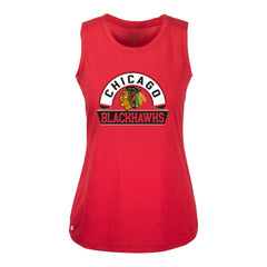 Chicago Blackhawks Levelwear Women's Macy Banner Arch Tank Top -  NHL Tank Top