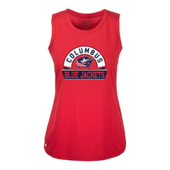 Columbus Blue Jackets Levelwear Women's Macy Banner Arch Tank Top -  NHL Tank Top