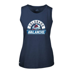 Colorado Avalanche Levelwear Women's Macy Banner Arch Tank Top -  NHL Tank Top