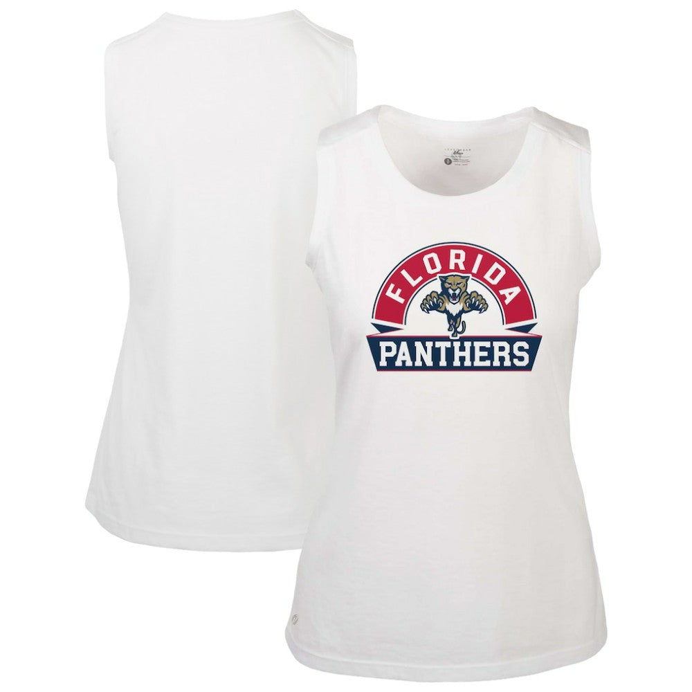 Florida Panthers Levelwear Women's Macy Banner Arch Tank Top -  NHL Tank Top