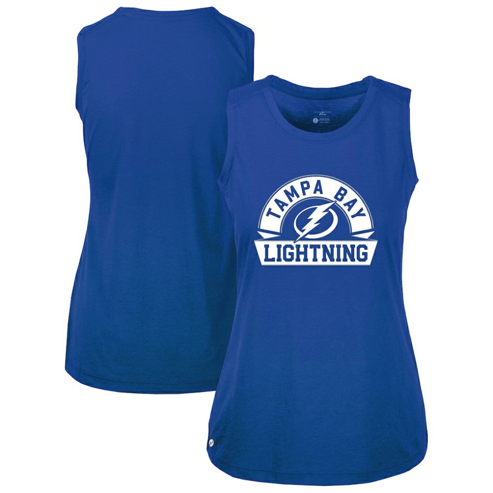 Tampa Bay Lightning Levelwear Women's Macy Banner Arch Tank Top -  NHL Tank Top