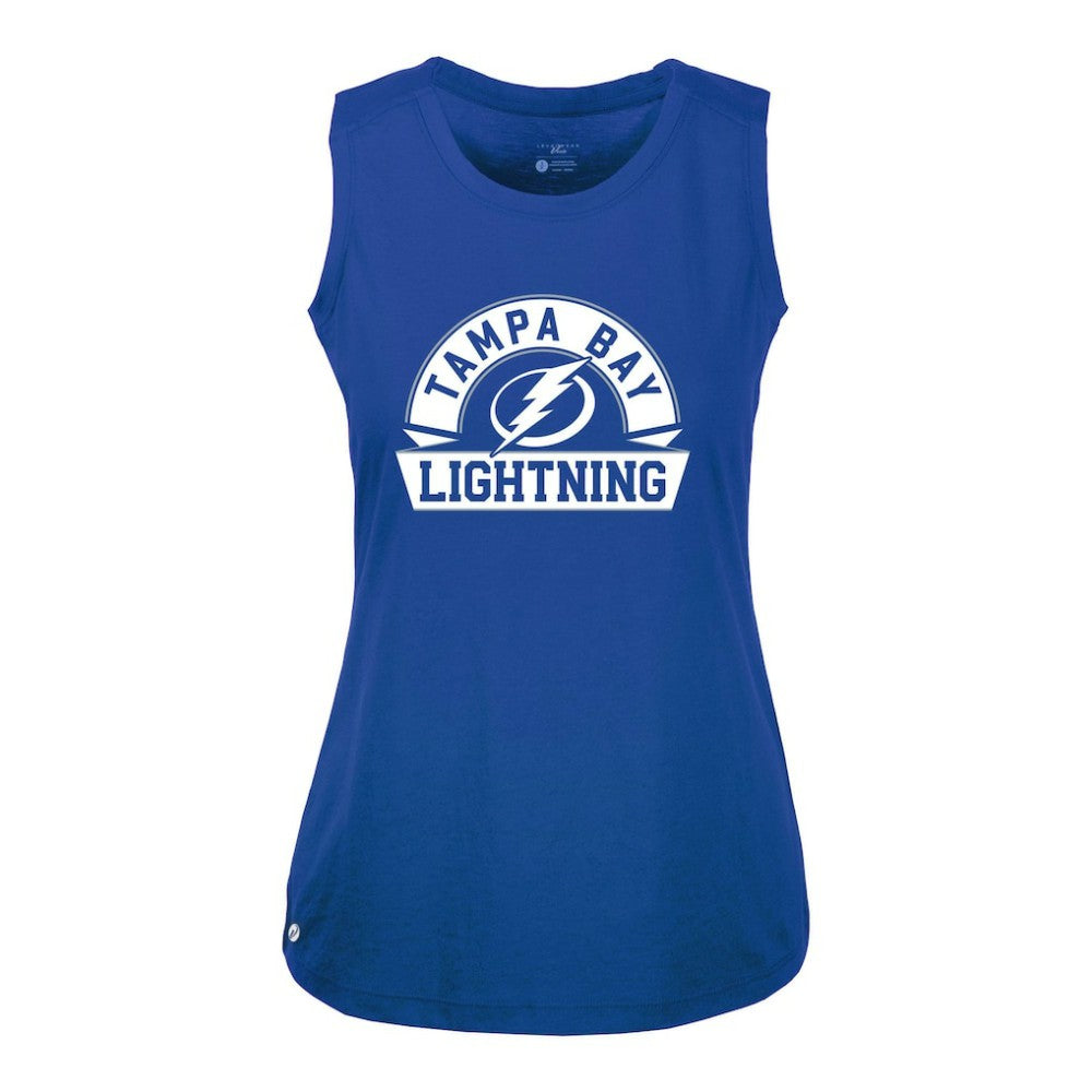 Tampa Bay Lightning Levelwear Women's Macy Banner Arch Tank Top -  NHL Tank Top