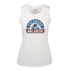 Colorado Avalanche Levelwear Women's Macy Banner Arch Tank Top -  NHL Tank Top