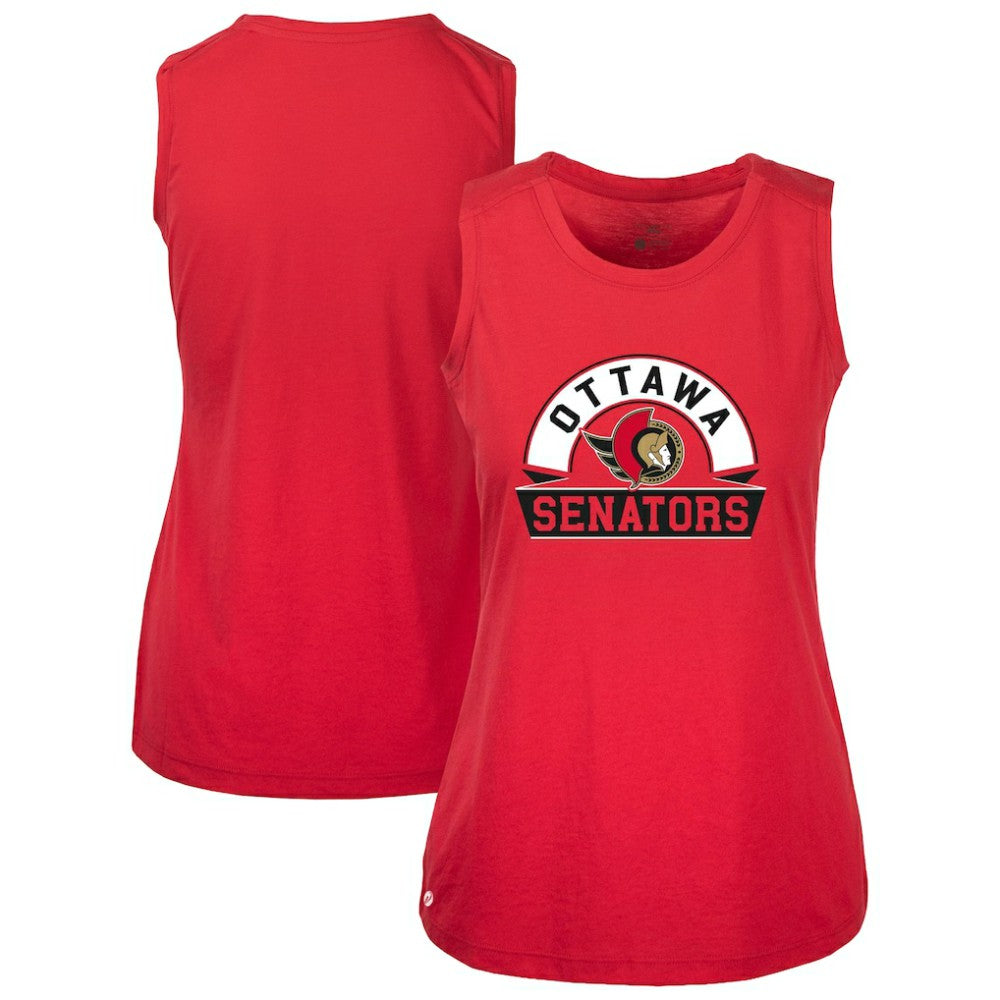 Ottawa Senators Levelwear Women's Macy Banner Arch Tank Top -  NHL Tank Top