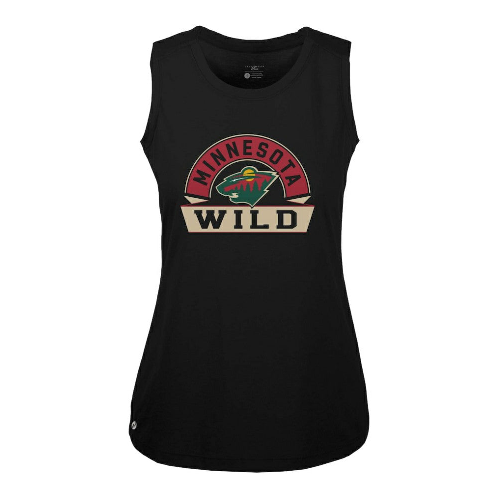 Minnesota Wild Levelwear Women's Macy Banner Arch Tank Top -  NHL Tank Top